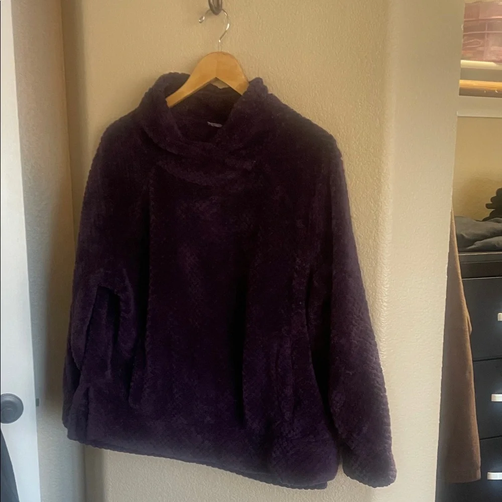 Purple Women's Pullover - Picture 1 of 2